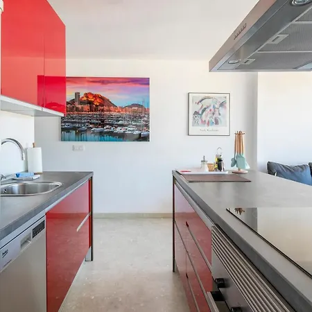 Beach Suite, city & mountain view Alicante Extérieur photo